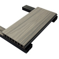 Grooved Wood Grain Double Layer Co-extrusion Wpc Composite Decking